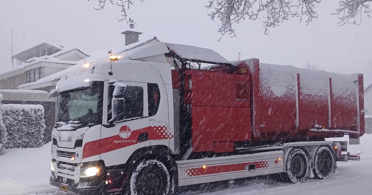 Afvalinzameling vandaag hervat in Pekela