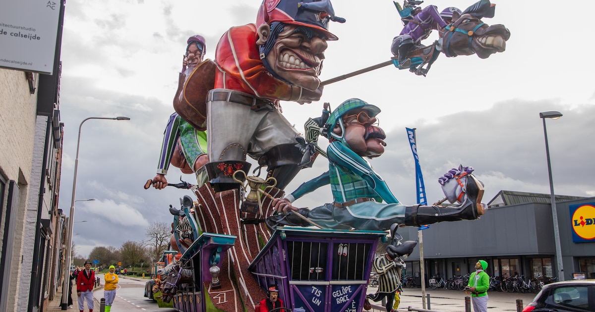 Verkeershinder in Hulst tijdens carnaval