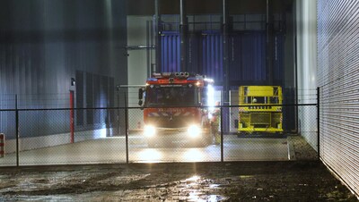 Brand bij biomassacentrale in Amersfoort