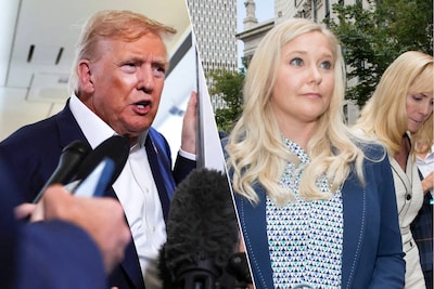 Trump zegt dat Epstein Virginia Giuffre 'gestolen' heeft van zijn landgoed, familie van vrouw is nu boos