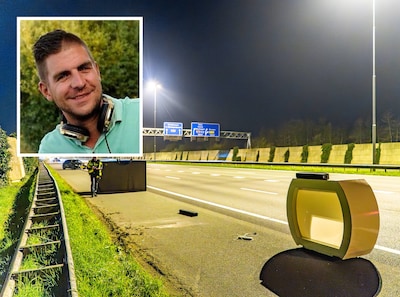 DJ Ruben ziet zijn apparatuur over de A50 vliegen: schade is duizenden euro’s, tóch is er ook een me