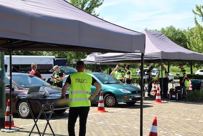 Aanhouding bij verkeerscontrole in Waalwijk, meerdere boetes uitgedeeld