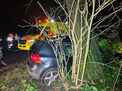 Automobilist tegen boom gebotst in Westendorp