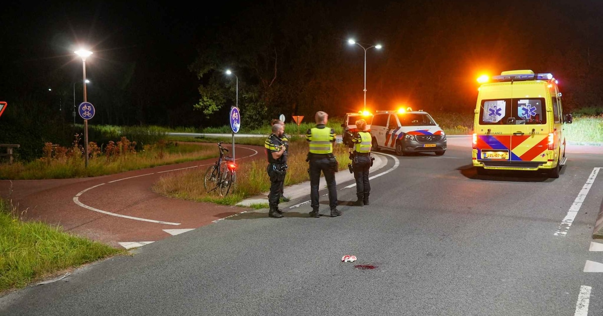 Fietser gewond na op Burgemeester Marsmanweg in Assen