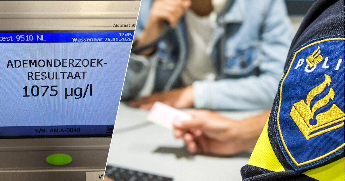 Bestuurder gepakt die ’s ochtends beschonken mét ingevorderd rijbewijs ...
