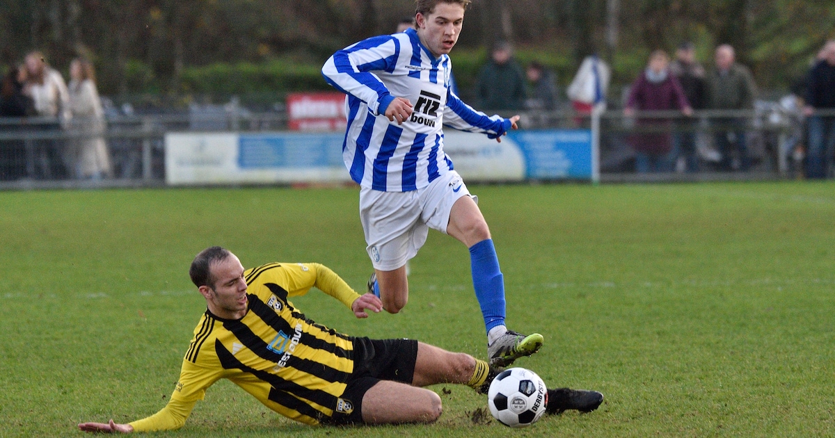 Schoonhoven houdt stand in streekderby tegen wisselvallig Haastrecht: ‘Moesten alle zeilen bijzetten