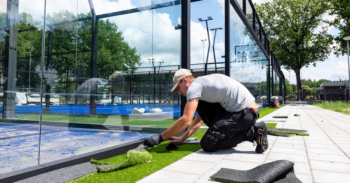 Drie nieuwe padelbanen openen in Vaals