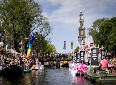 Watch: This was the 2026 Canal Parade in Amsterdam in under a minute