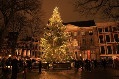 Glögg, zang en lichtjes: deze Zweedse kerstboomceremonie wil je niet missen