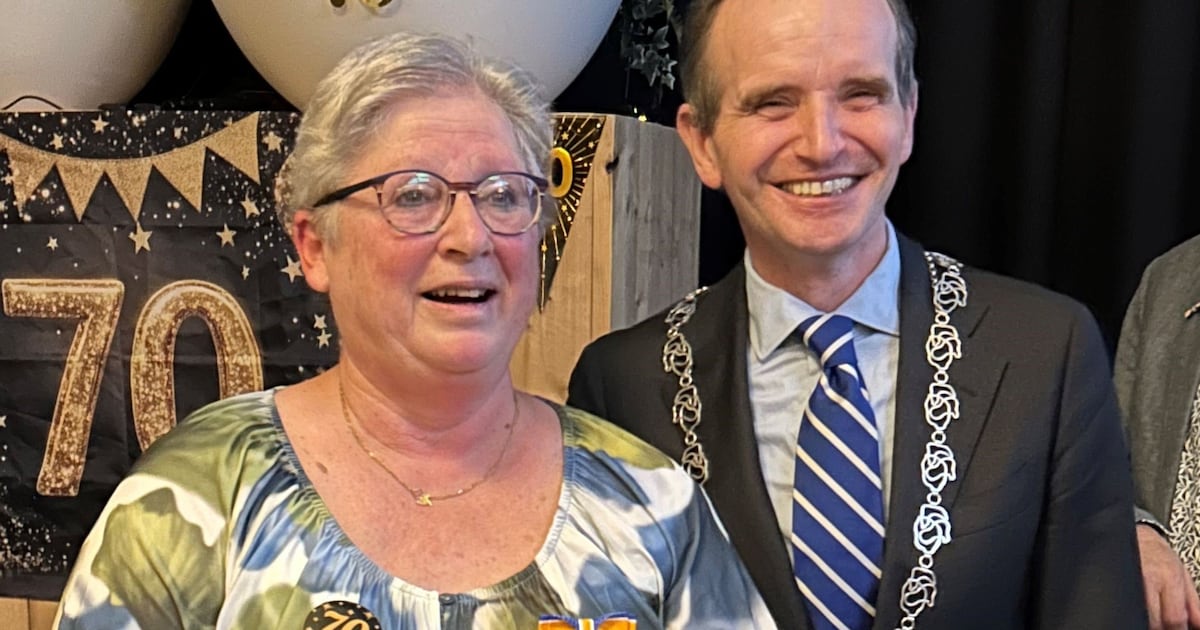 Een lintje voor supervrijwilliger Annelies