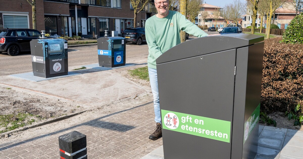 Schagen plaatst nieuwe ondergrondse containers