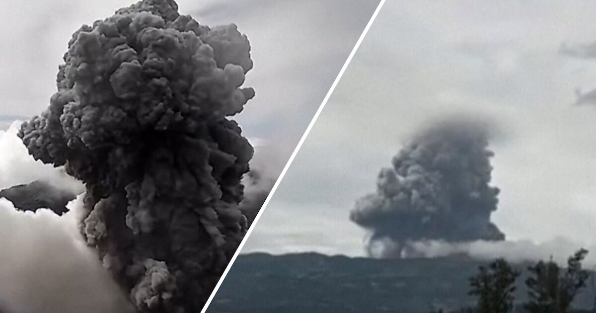 KIJK | Webcam legt vulkaanuitbarsting in Costa Rica vast