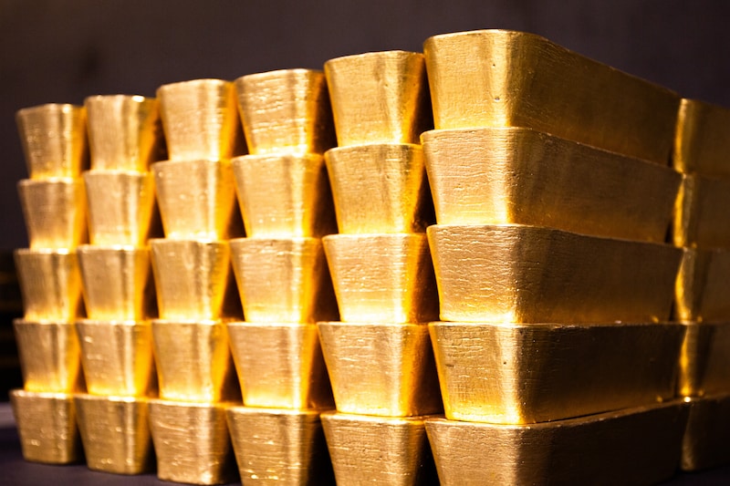 Dutch gold reserve in Zeist.