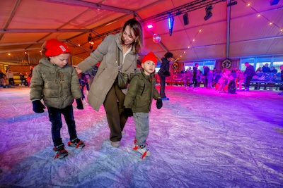Schaatsbaan in Boxtel blijkt schot in de roos: ‘Volgend jaar weer’