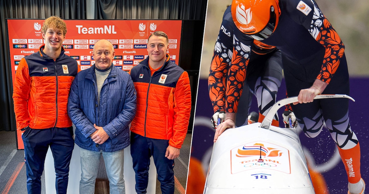 Broers Franjic zetten in Nederlandse viermansbob familietraditie voort: ‘Mijn vader was mijn idool’
