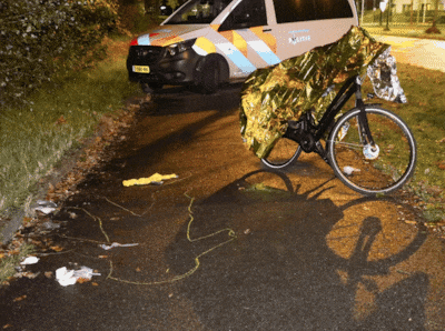 Jongen (17) vindt midden in de nacht bloedende man op fietspad: ‘Mijn vriend riep; daar ligt iemand!