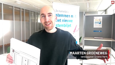 Nieuwe manier van stemmen in Gouda: verslaggever Maarten legt je uit hoe het werkt
