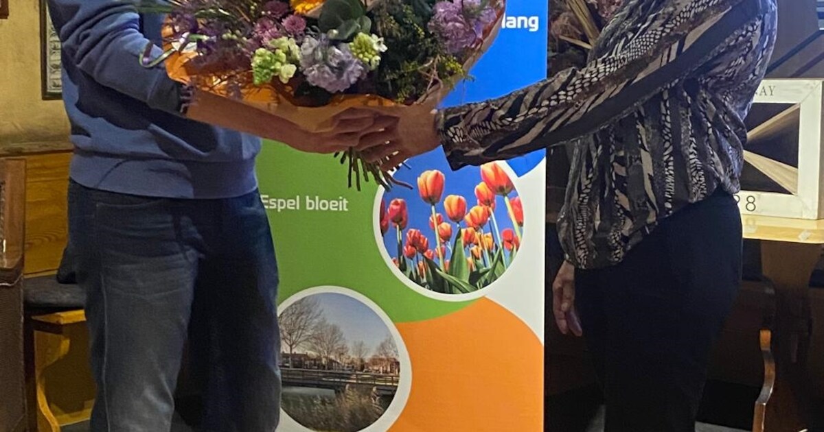 Afzwaaiende dorpsvoorzitter kreeg in Espel veel voor elkaar
