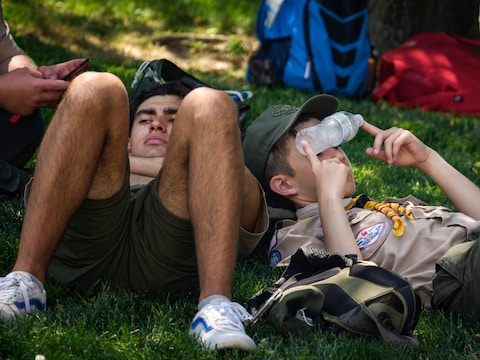 Een illustratiebeeld met scouts. Niet de jongens over wie dit stuk gaat.
