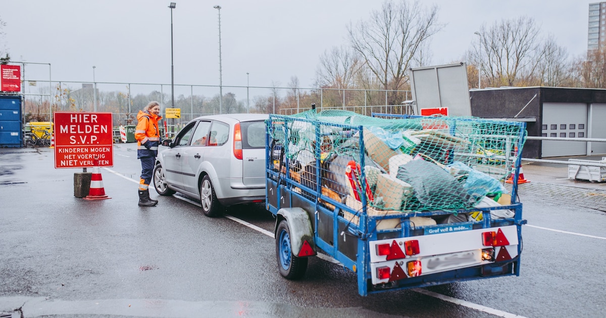 Afvalbrengstations Groningen later open door code oranje