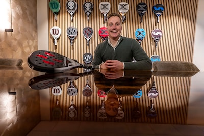 Joey startte onderneming in padel maar sport nu minder: ‘Ik ben wel iedere dag met mijn passie bezig