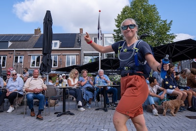 De sfeer van Huissen, daar hebben de echte bikkels die extra 10 kilometer wel voor over
