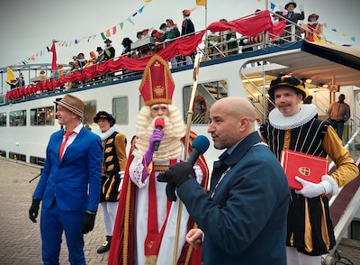 Zie ginds komt de stoomboot: dit is het programma van de intocht van Sinterklaas in Arnhem
