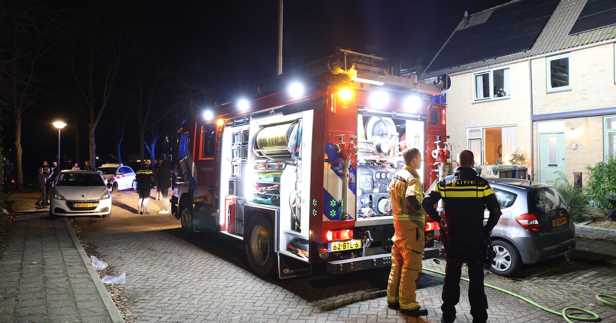 Bewoners blussen klein brandje in woning op Frankenthaler in De Lier