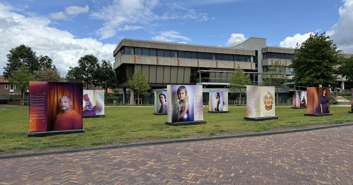 Buitententoonstelling over huiselijk geweld opent in Brunssum