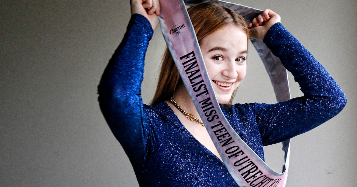 Amber (16) werd overvallen in het park, nu staat ze in finale van Miss ...