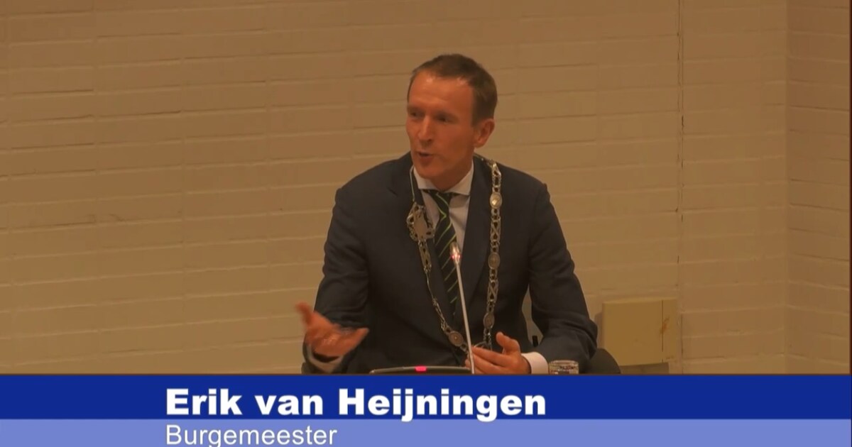 Erik van Heijningen geïnstalleerd als waarnemend burgemeester: ‘Ik wil teamspeler en aanvoerder zijn