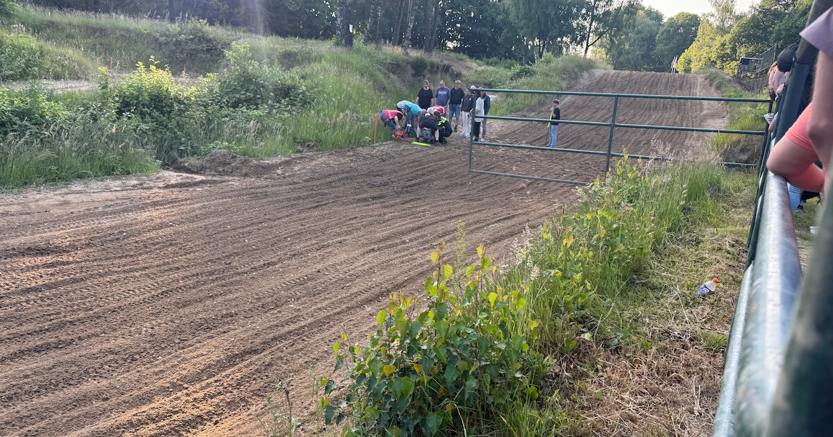 Crosser gewond na val op crossbaan in Groesbeek