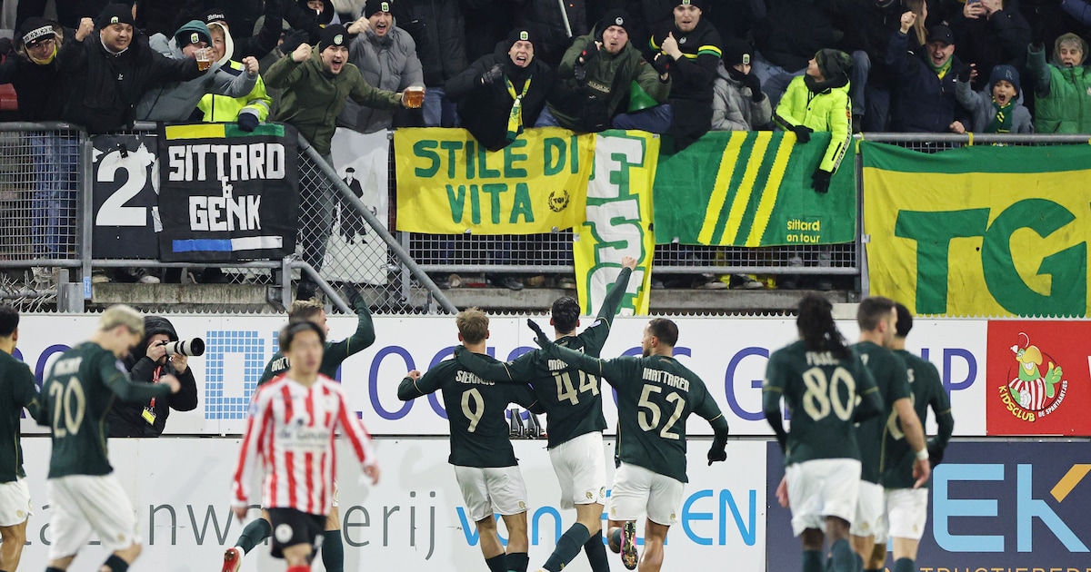 Kleurloos gelijkspel op Het Kasteel: middenmoters Sparta en Fortuna geven elkaar geen duimbreed toe