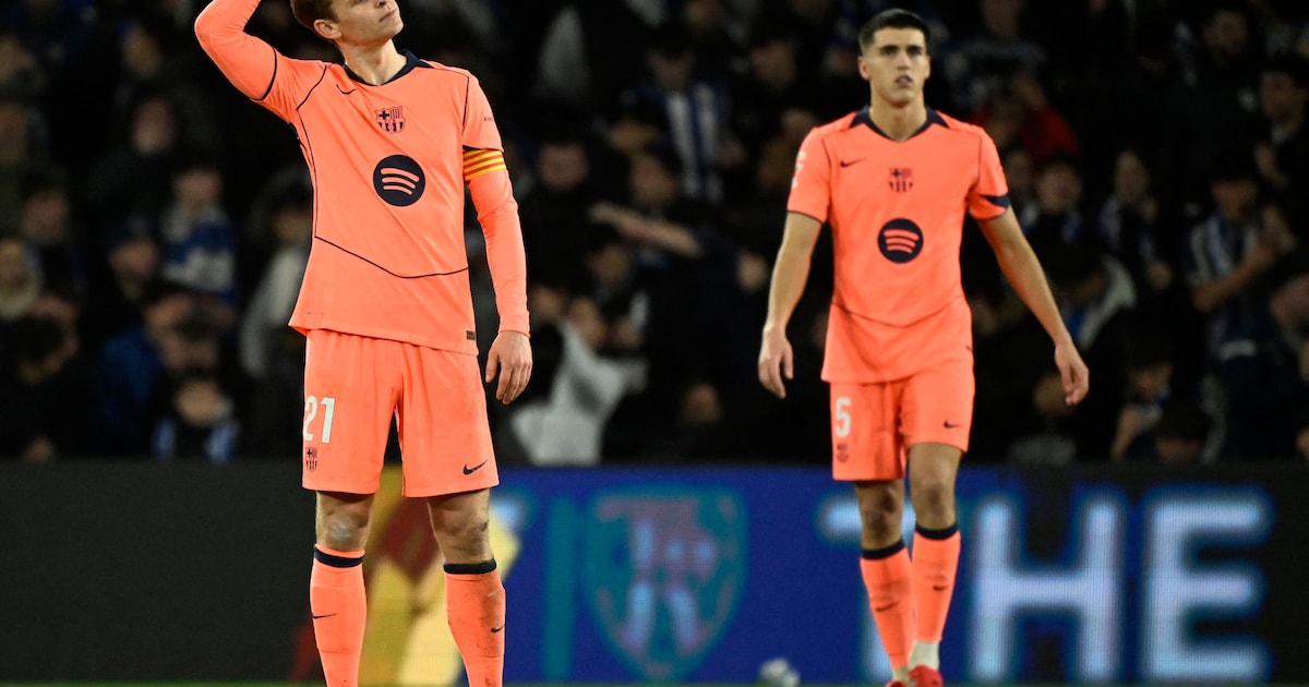 Frenkie de Jong Barcelona Injury: Loss of Points After Real Sociedad Loss - News Directory 3