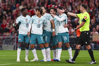 Portugal wint zonder Cristiano Ronaldo van Denemarken, Bruno Fernandes en Gonçalo Ramos schitteren