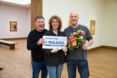 Arnhemse Ellen en Ralf winnen 100.000 euro bij VriendenLoterij