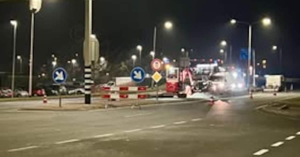 Gemeente plaatst flitspalen op de N206 bij Zoeterwoude-Dorp