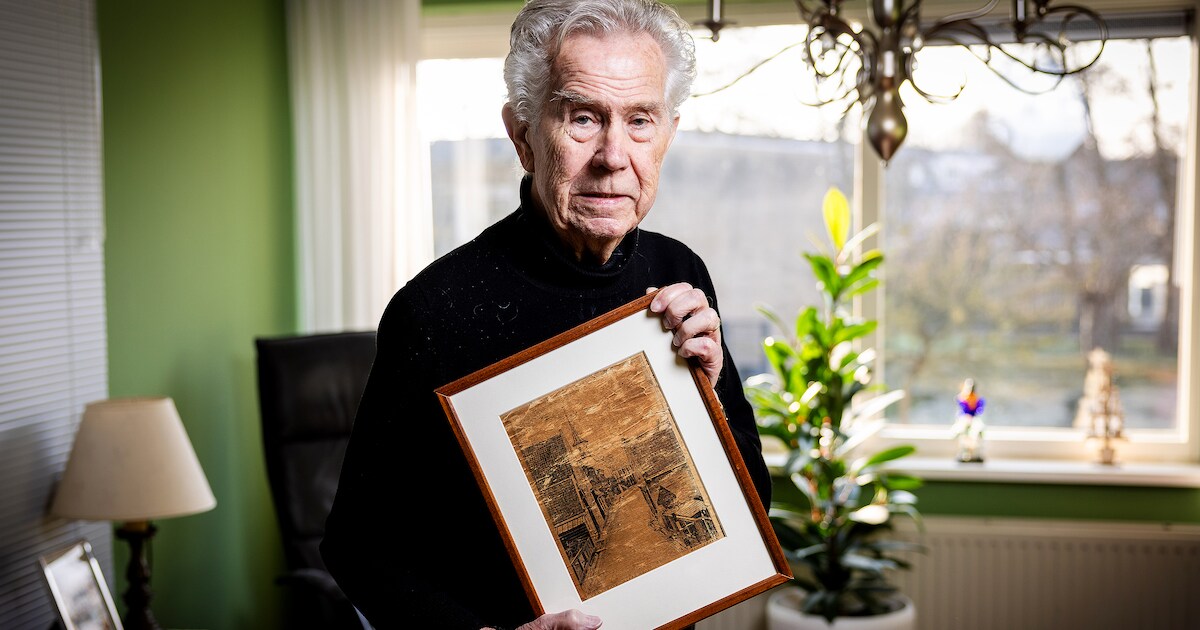Aad wilde een waardevolle tekening van zijn moeder laten restaureren, maar dat liep uit op een fiasc
