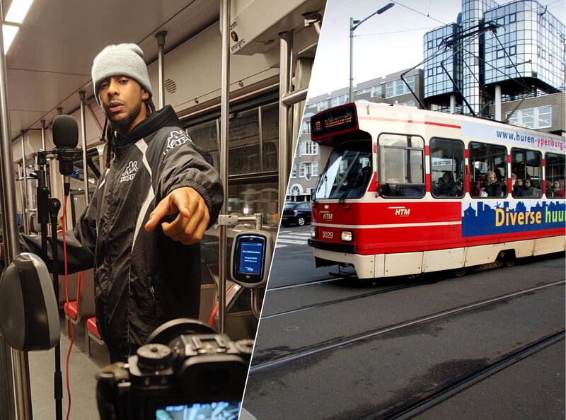 Rapper brengt ode aan iconische tram: ‘Was de rode draad in mijn Haagse ...