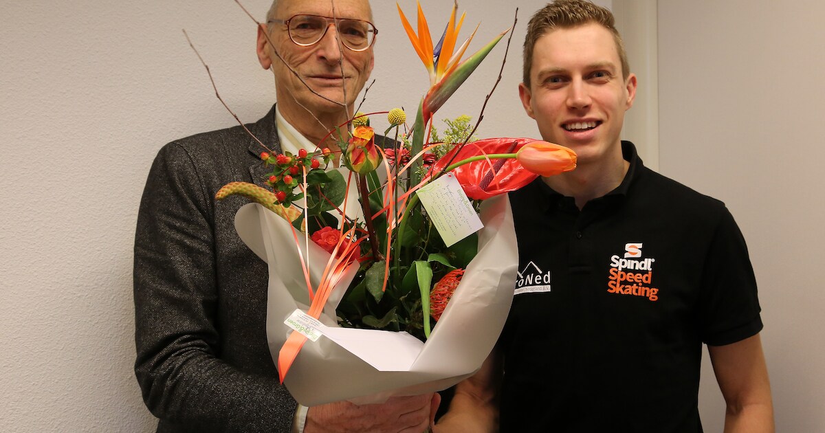 Oudewater eert schaatser Gerwin Coljé