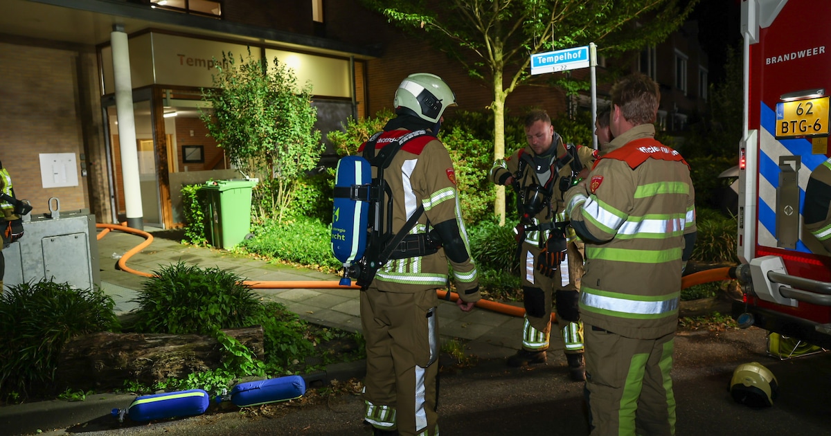 Brand in appartement aan Tempelhof in Driebergen snel geblust