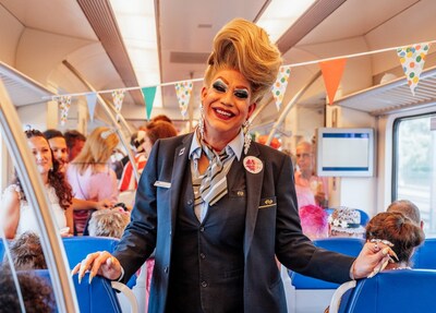 250 dragqueens en feest in de stiltecoupé: binnenkort rijdt de 'gay-trein' van NS