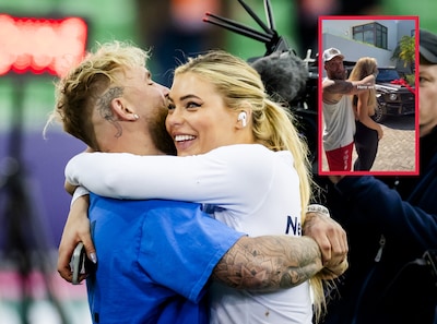 Jutta Leerdam krijgt bronzen auto cadeau van Jake Paul: ‘Ze heeft al hard gewerkt voor goud en zilver’