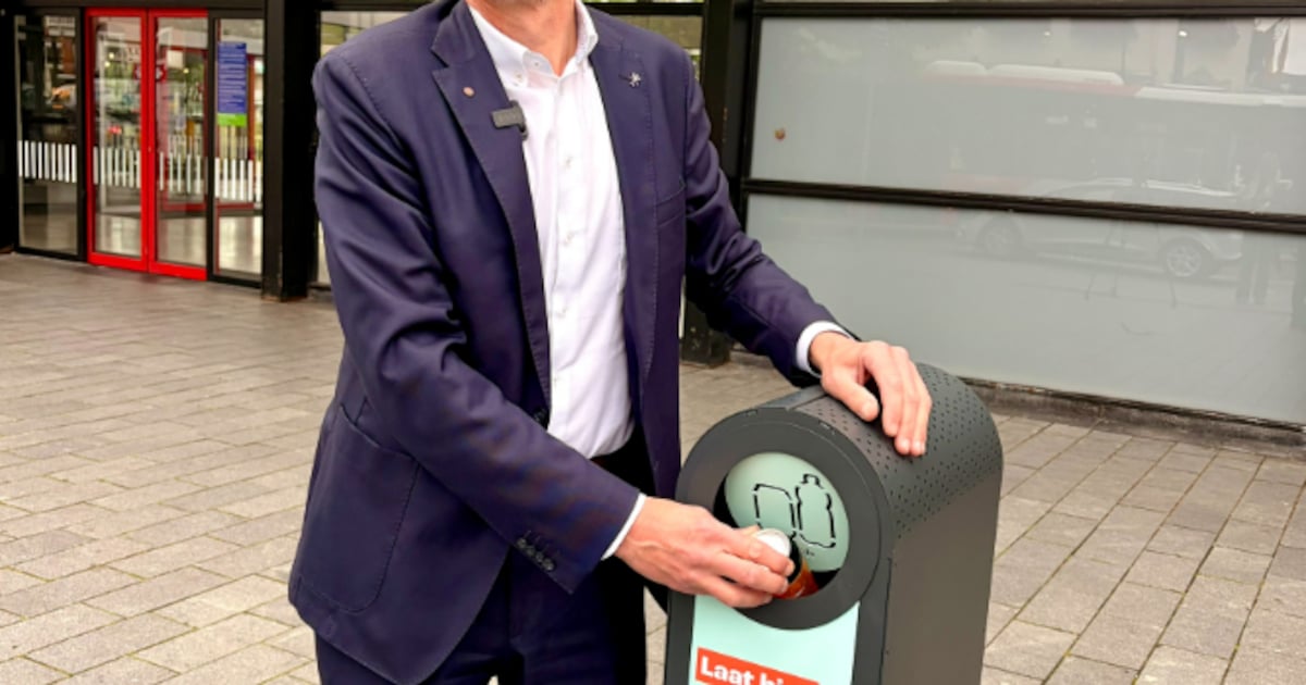 Bergen op Zoom plaatst statiegeldbakken tegen zwerfafval en schade aan afvalbakken