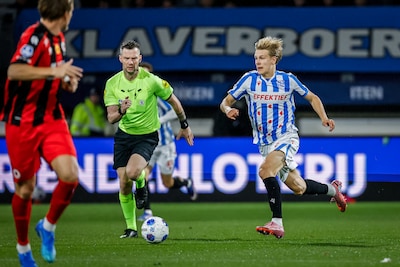 Heerenveen al na tien minuten op voorsprong door benutte strafschop