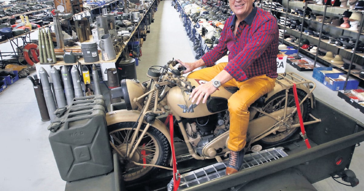 Verzamelaar zegt 150.000 stukken militaria vaarwel | Nieuws | AD.nl