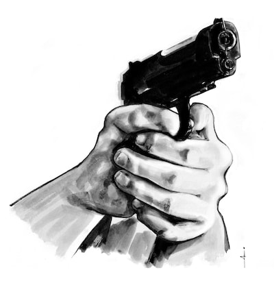 Just 13 years old, high school student – and hired to shoot a Hells Angel in Germany