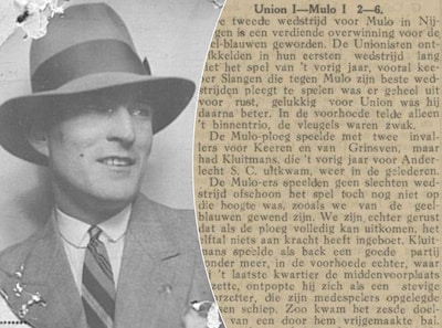 De eerste ‘Ollander’ bij Belgische voetbalclub Anderlecht was een Helmonder: Jan Kluitmans