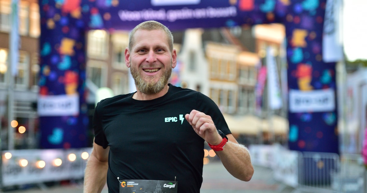 Singelloop Gouda leuk ‘tussendoortje’ voor kilometervreter Gert Anker