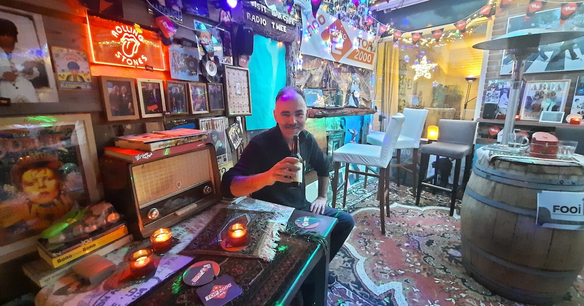 Binnenkijken in het Top 2000 Tuincafé van Arjen (59): 'Net zo gezellig als in Hilversum'